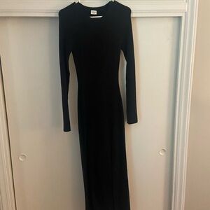 Abercrombie & Fitch Black Maxi Dress